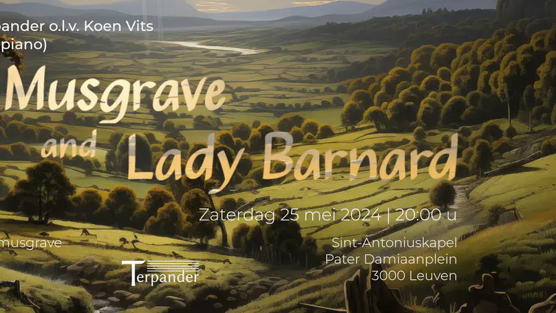 Accompanying pianist for choir concert 'Little Musgrave and Lady Barnard'